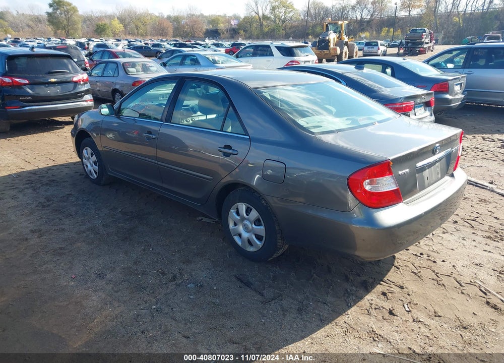 2004 TOYOTA CAMRY LE VIN: 4T1BE32K84U931298