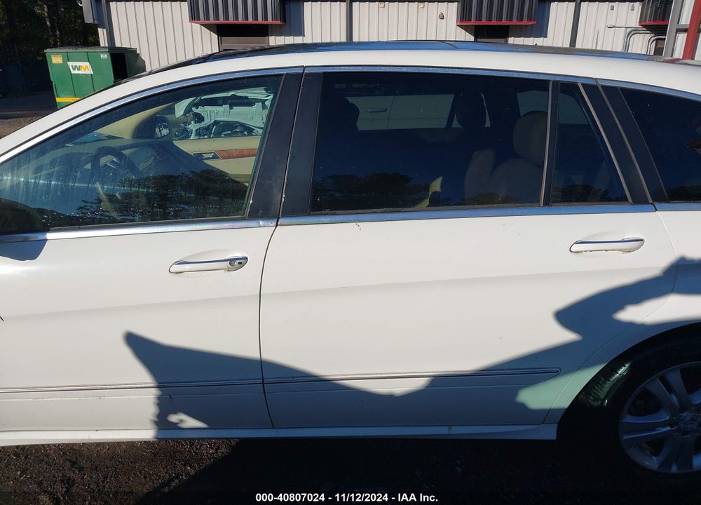 2008 MERCEDES-BENZ R 350 4MATIC VIN: 4JGCB65E78A072443