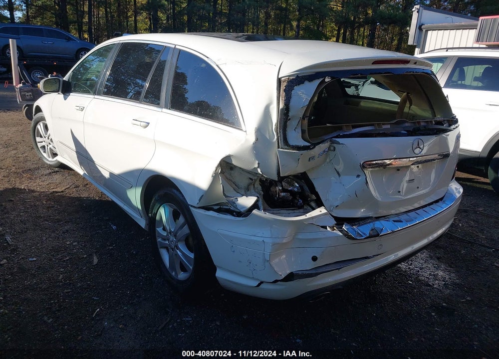 2008 MERCEDES-BENZ R 350 4MATIC VIN: 4JGCB65E78A072443