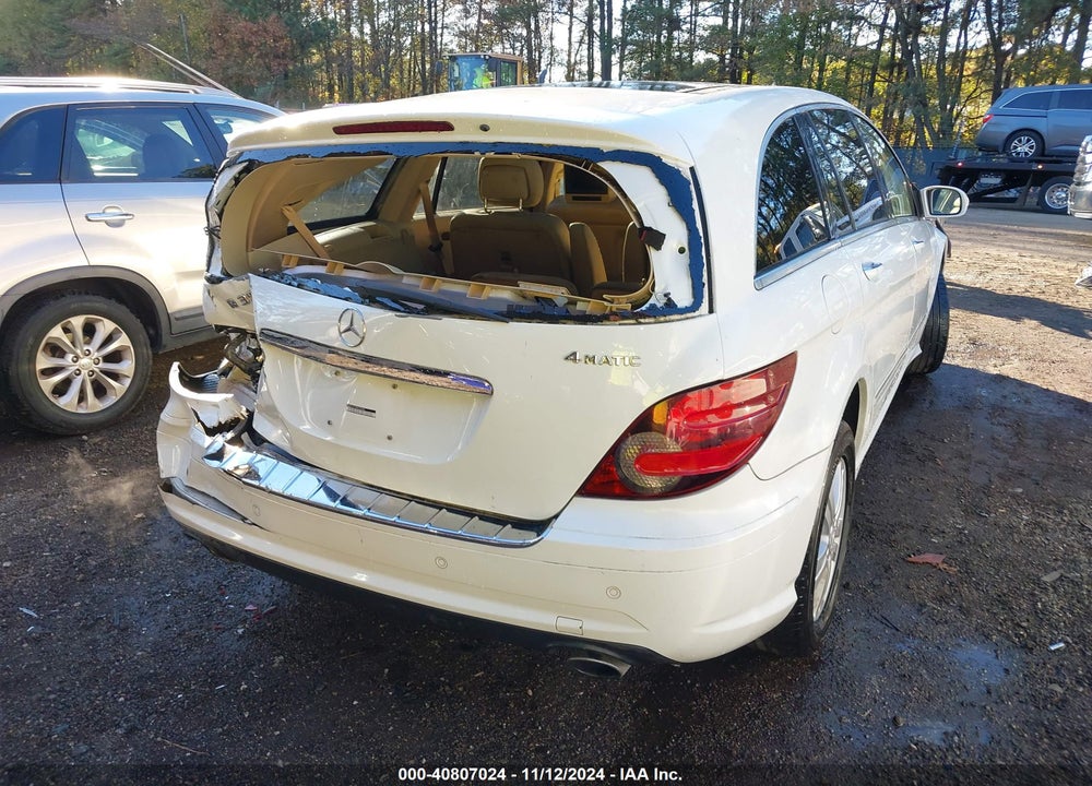 2008 MERCEDES-BENZ R 350 4MATIC VIN: 4JGCB65E78A072443