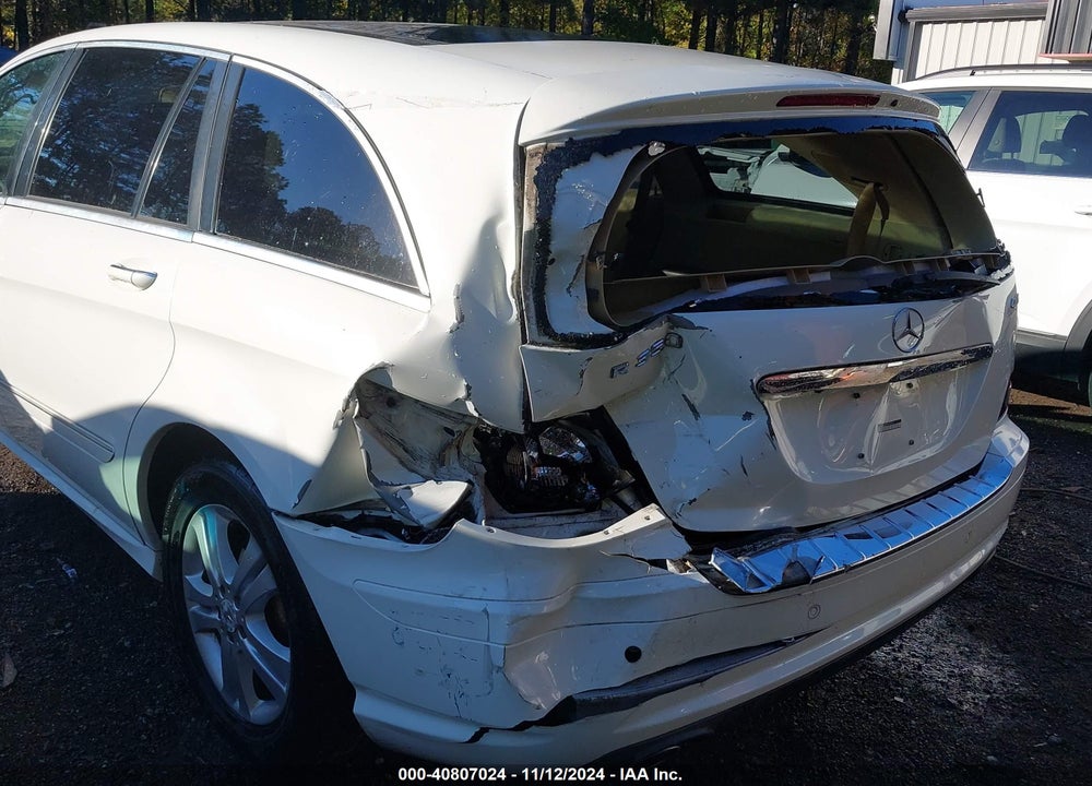 2008 MERCEDES-BENZ R 350 4MATIC VIN: 4JGCB65E78A072443