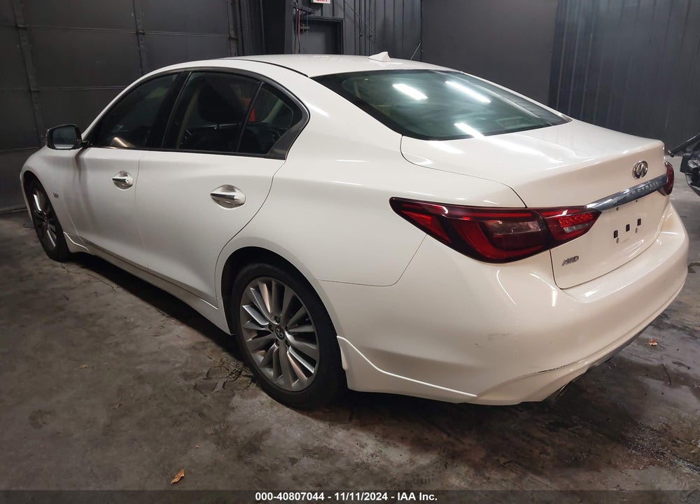 2018 INFINITI Q50 3.0T LUXE VIN: JN1EV7AR5JM430293