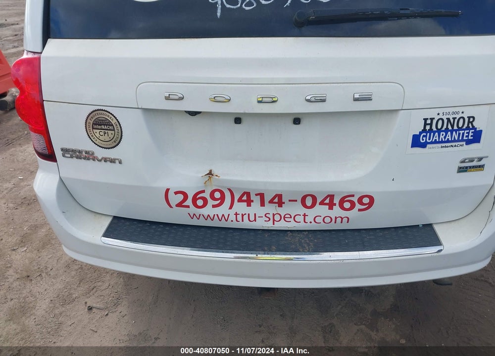 2017 DODGE GRAND CARAVAN VIN: 2C4RDGEG8HR766036