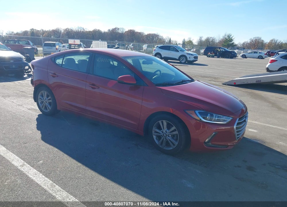 2017 HYUNDAI ELANTRA SE VIN: KMHD84LF6HU141320