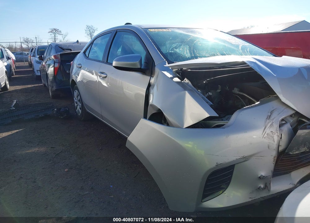 2016 TOYOTA COROLLA LE VIN: 2T1BURHE0GC708976