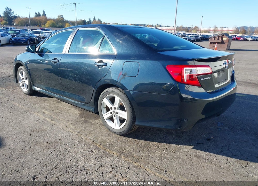 2012 TOYOTA CAMRY SE VIN: 4T1BF1FK5CU184205