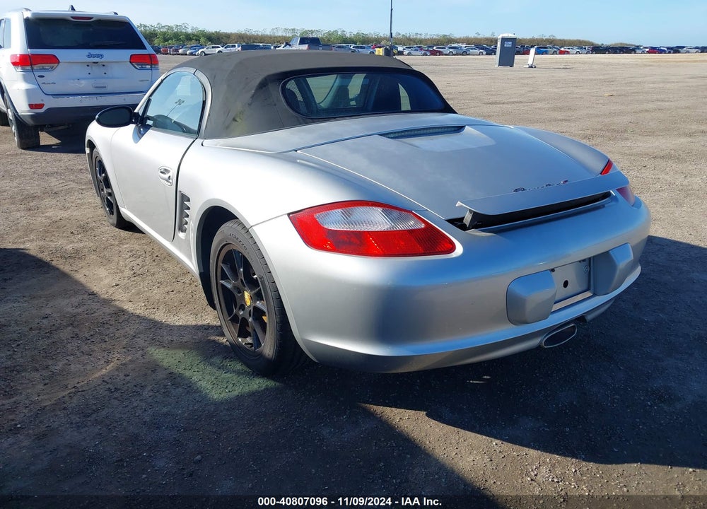 2006 PORSCHE BOXSTER VIN: WP0CA29836S710277