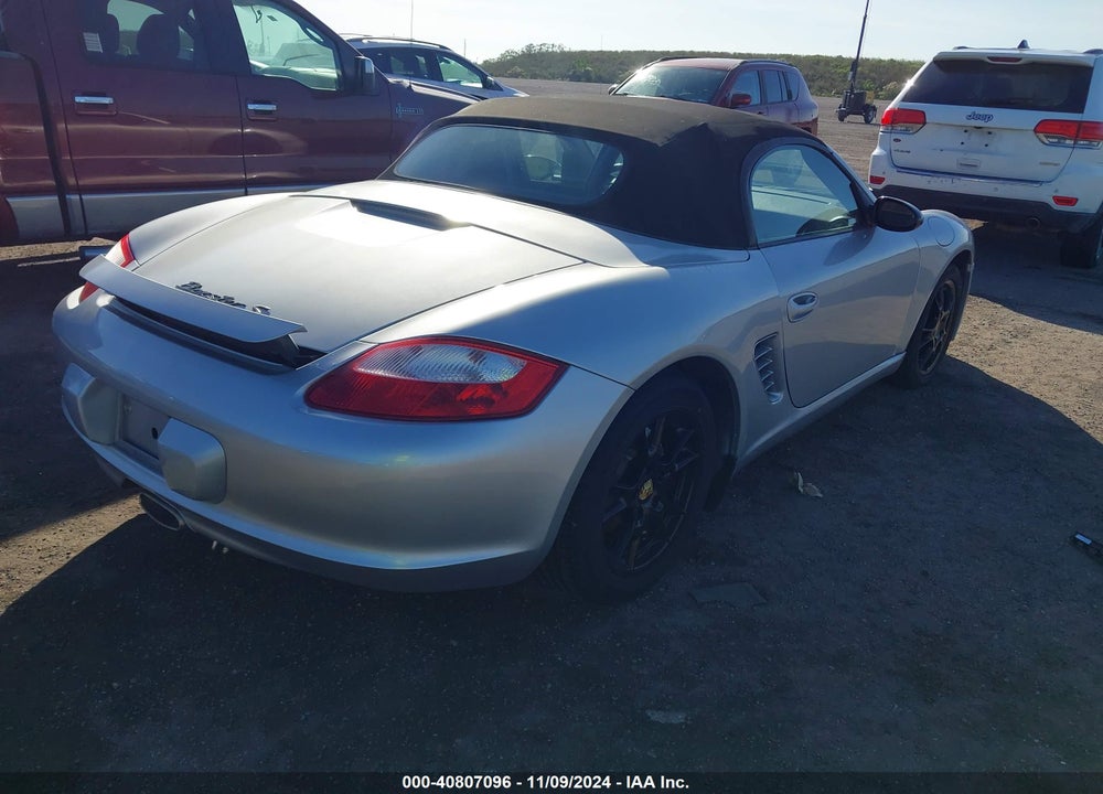 2006 PORSCHE BOXSTER VIN: WP0CA29836S710277