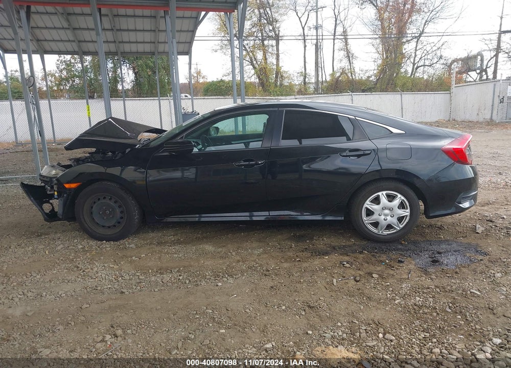 2016 HONDA CIVIC LX VIN: 19XFC2F57GE228367