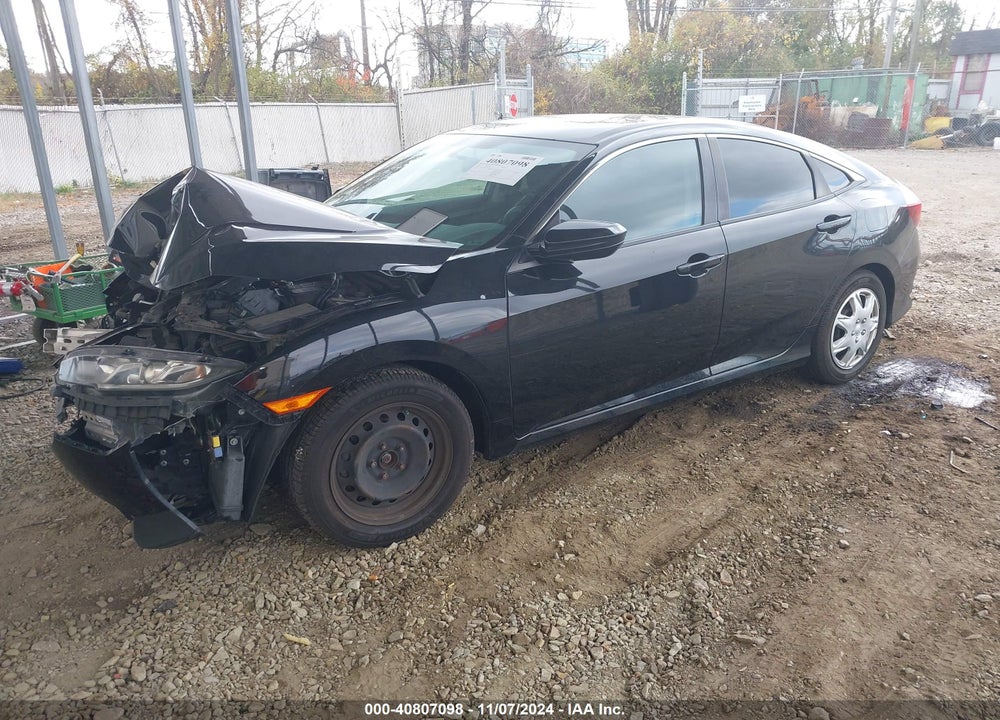 2016 HONDA CIVIC LX VIN: 19XFC2F57GE228367