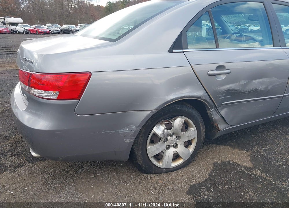 2006 HYUNDAI SONATA GLS V6/LX V6 VIN: 5NPEU46FX6H019082