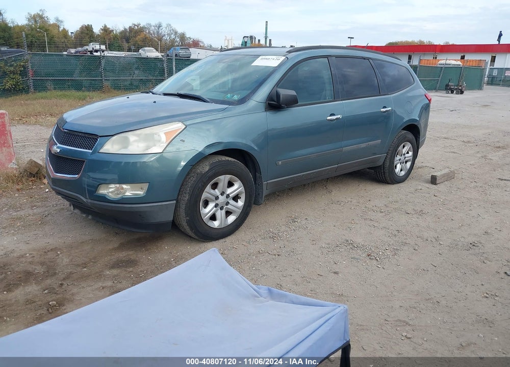 2009 CHEVROLET TRAVERSE LS VIN: 1GNEV13D09S121566