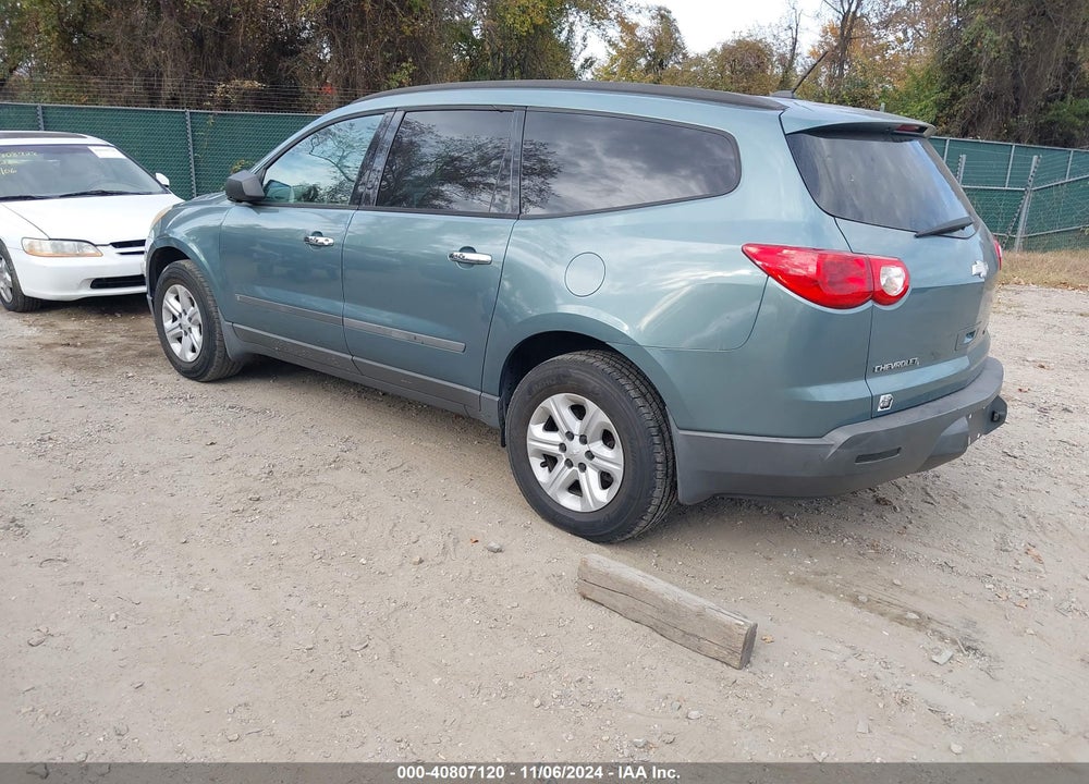 2009 CHEVROLET TRAVERSE LS VIN: 1GNEV13D09S121566