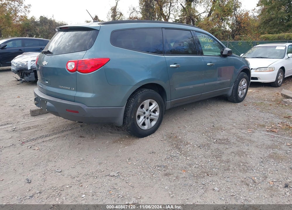 2009 CHEVROLET TRAVERSE LS VIN: 1GNEV13D09S121566