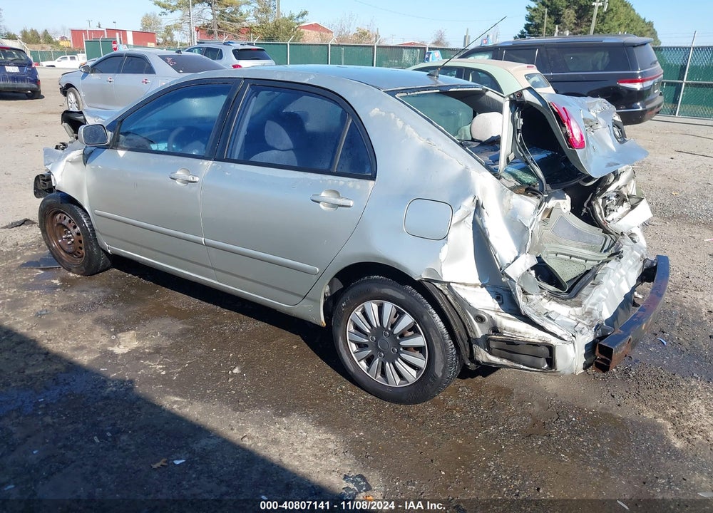 2003 TOYOTA COROLLA LE VIN: 2T1BR32E63C013239