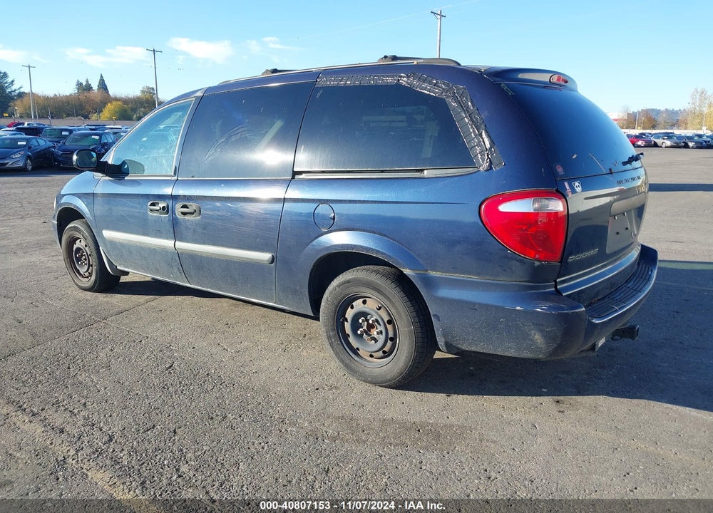 2006 DODGE GRAND CARAVAN SE VIN: 1D4GP24R86B691549