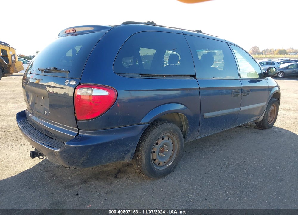 2006 DODGE GRAND CARAVAN SE VIN: 1D4GP24R86B691549