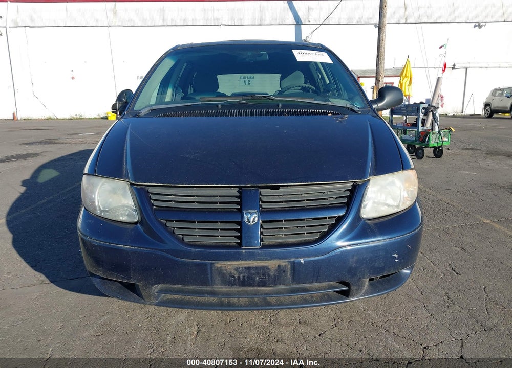 2006 DODGE GRAND CARAVAN SE VIN: 1D4GP24R86B691549