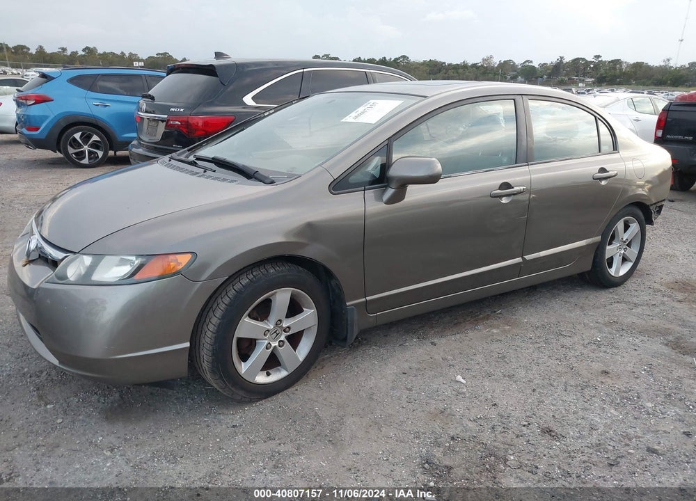 2007 HONDA CIVIC EX VIN: 1HGFA16887L041870