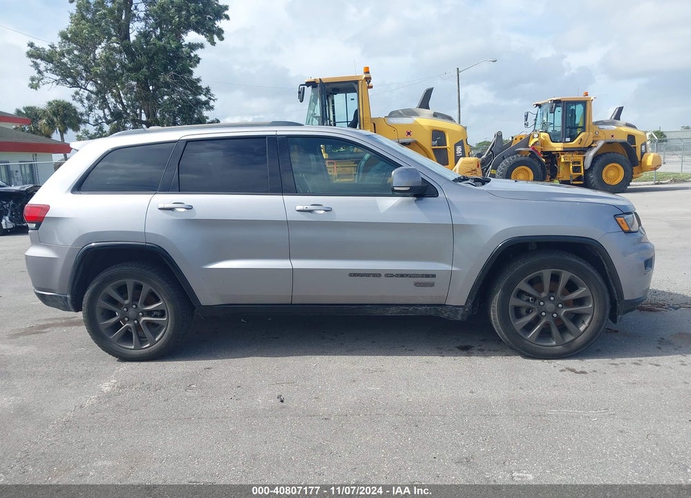 2016 CHEROKEE JEEP GRAND  LIMITED 75TH ANNIVERSARY VIN: 1C4RJFBG4GC412089