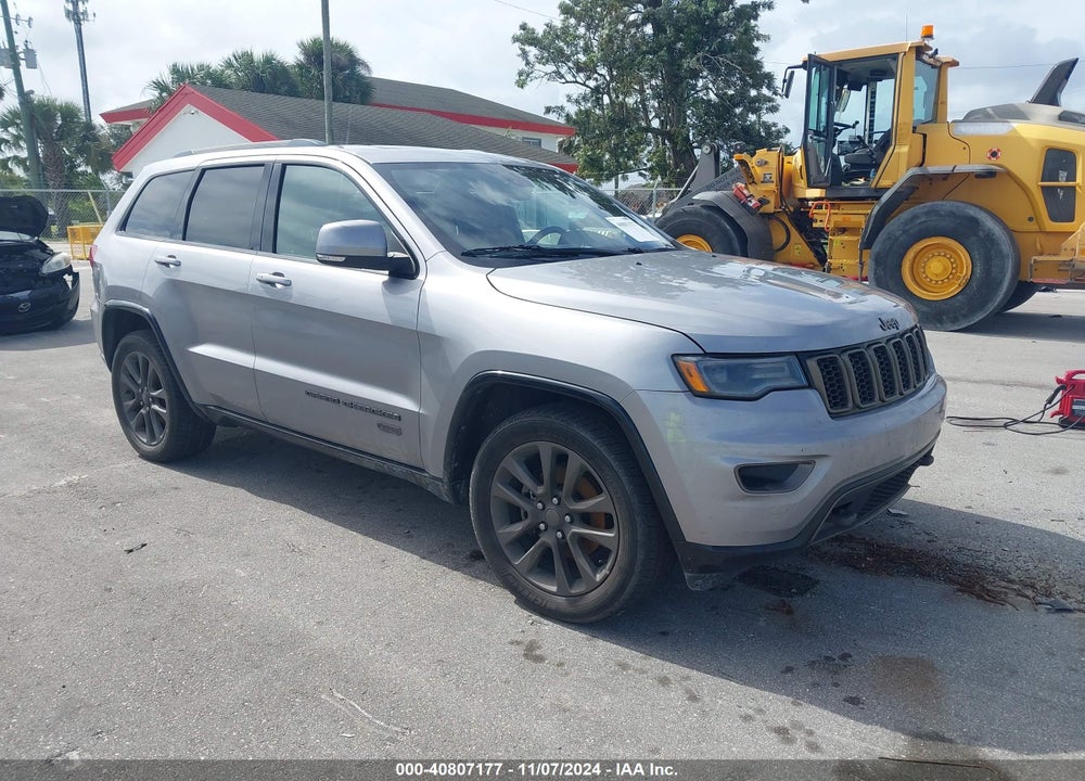2016 CHEROKEE JEEP GRAND  LIMITED 75TH ANNIVERSARY VIN: 1C4RJFBG4GC412089
