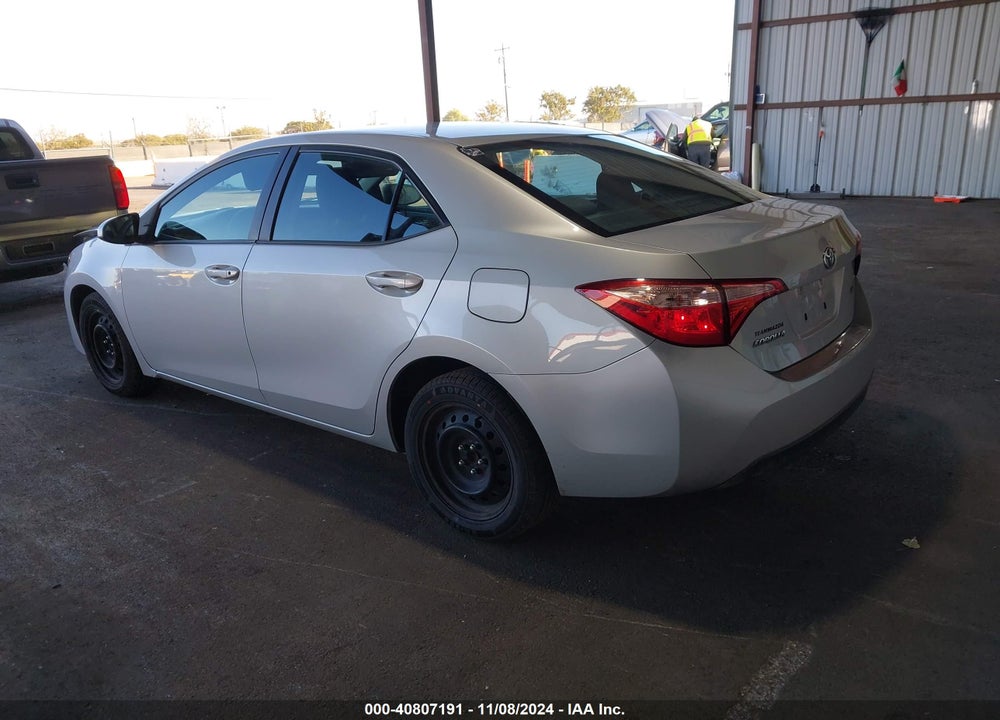 2017 TOYOTA COROLLA LE VIN: 2T1BURHE6HC893598
