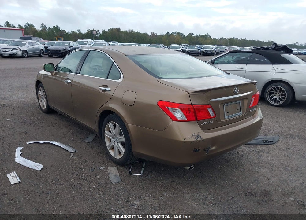 2007 LEXUS ES 350 VIN: JTHBJ46G772054894