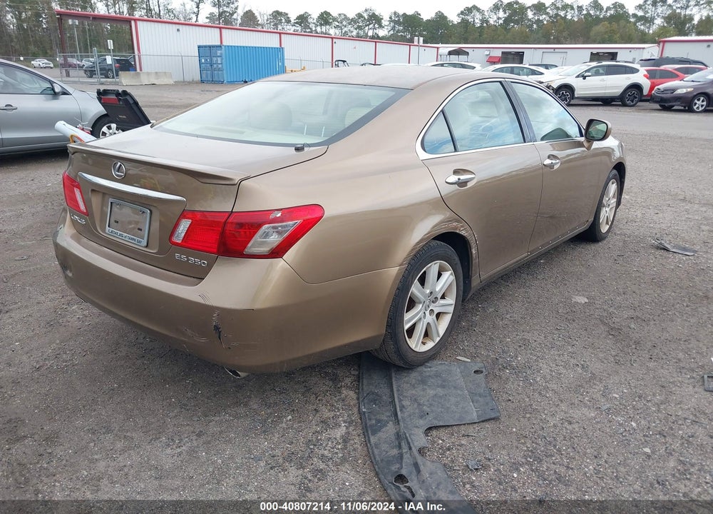 2007 LEXUS ES 350 VIN: JTHBJ46G772054894
