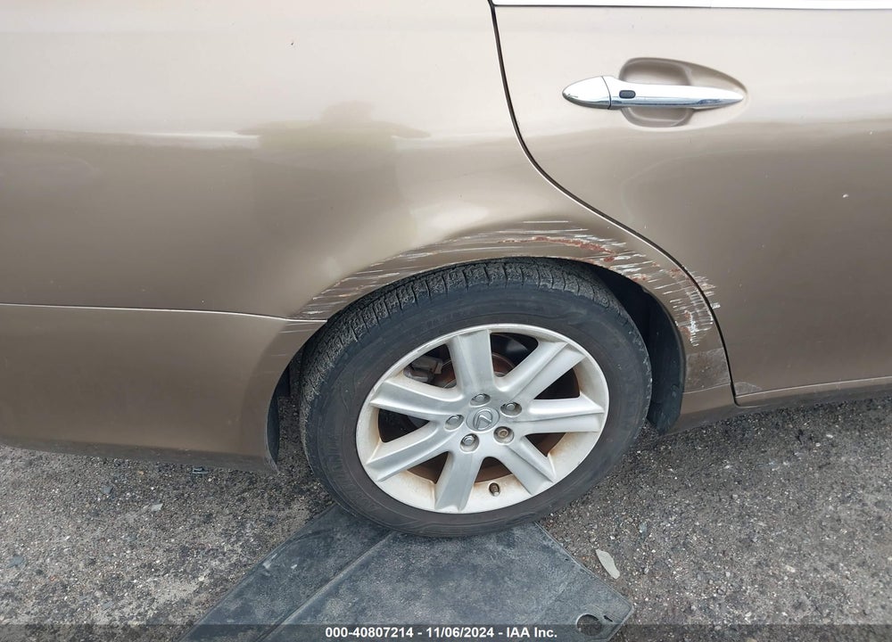 2007 LEXUS ES 350 VIN: JTHBJ46G772054894