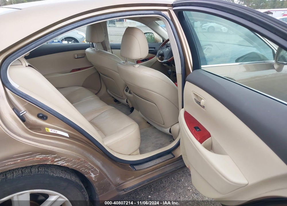 2007 LEXUS ES 350 VIN: JTHBJ46G772054894