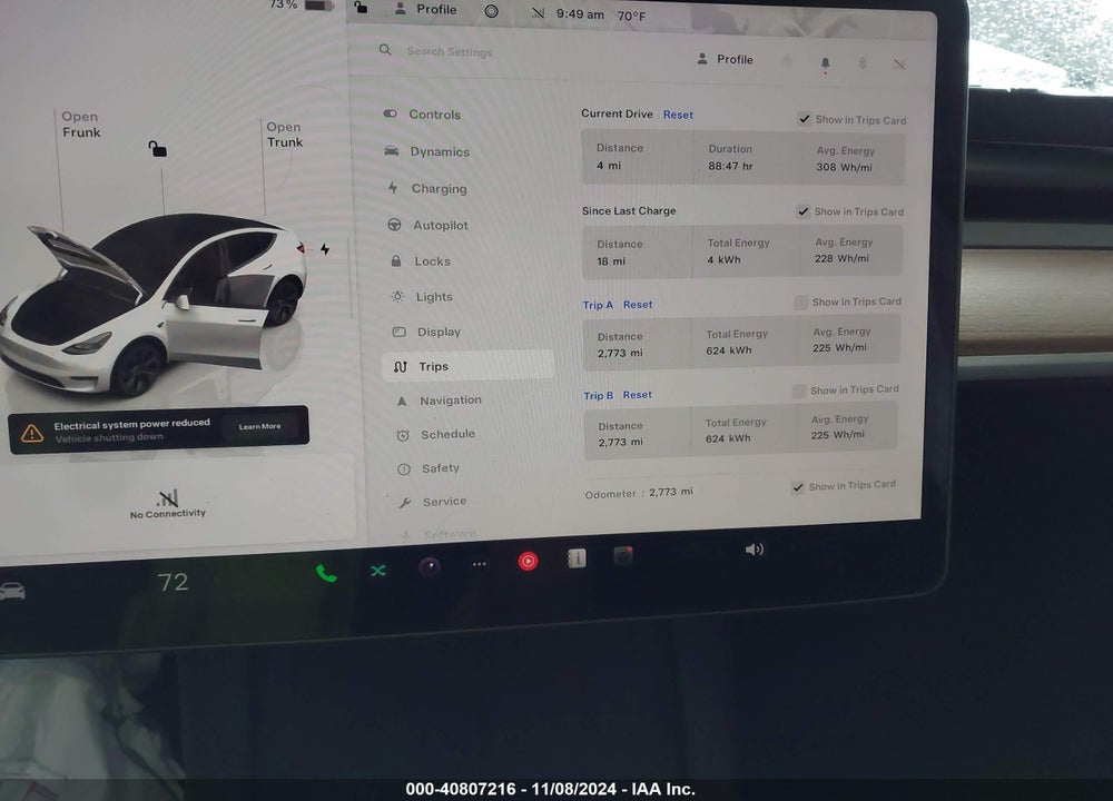 2024 TESLA MODEL Y VIN: 7SAYGDED3RA295031