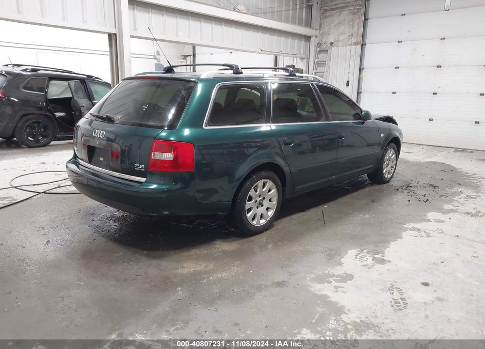 1999 AUDI A6 2.8 AVANT VIN: WAUDA34B1XN001485