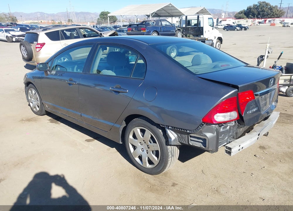 2011 HONDA CIVIC LX VIN: 19XFA1F59BE049031