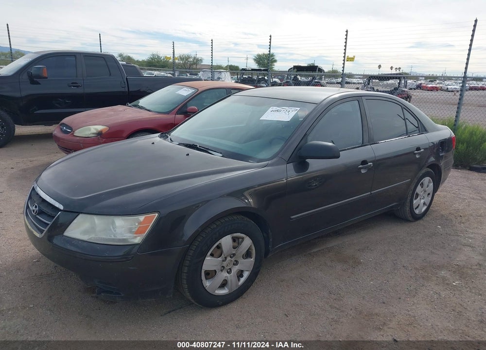 2010 HYUNDAI SONATA GLS VIN: 5NPET4ACXAH631324