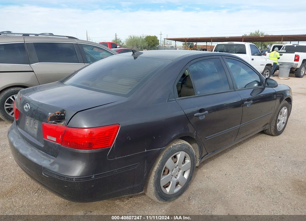 2010 HYUNDAI SONATA GLS VIN: 5NPET4ACXAH631324