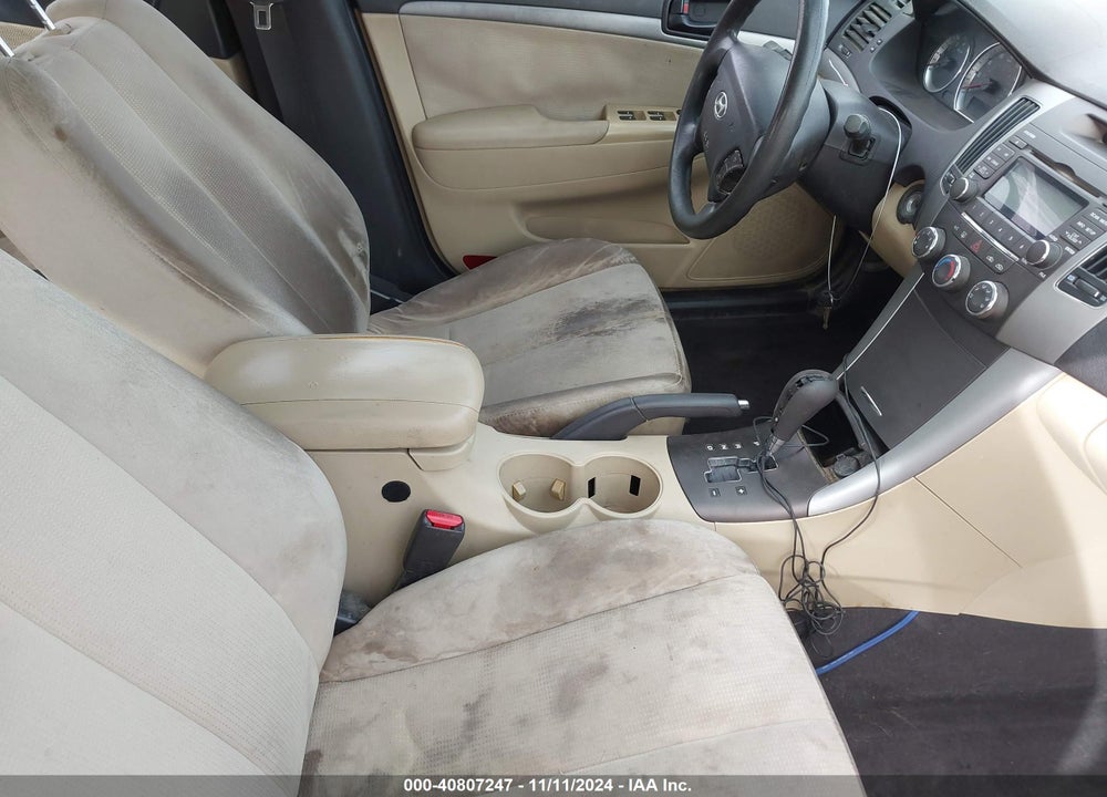 2010 HYUNDAI SONATA GLS VIN: 5NPET4ACXAH631324