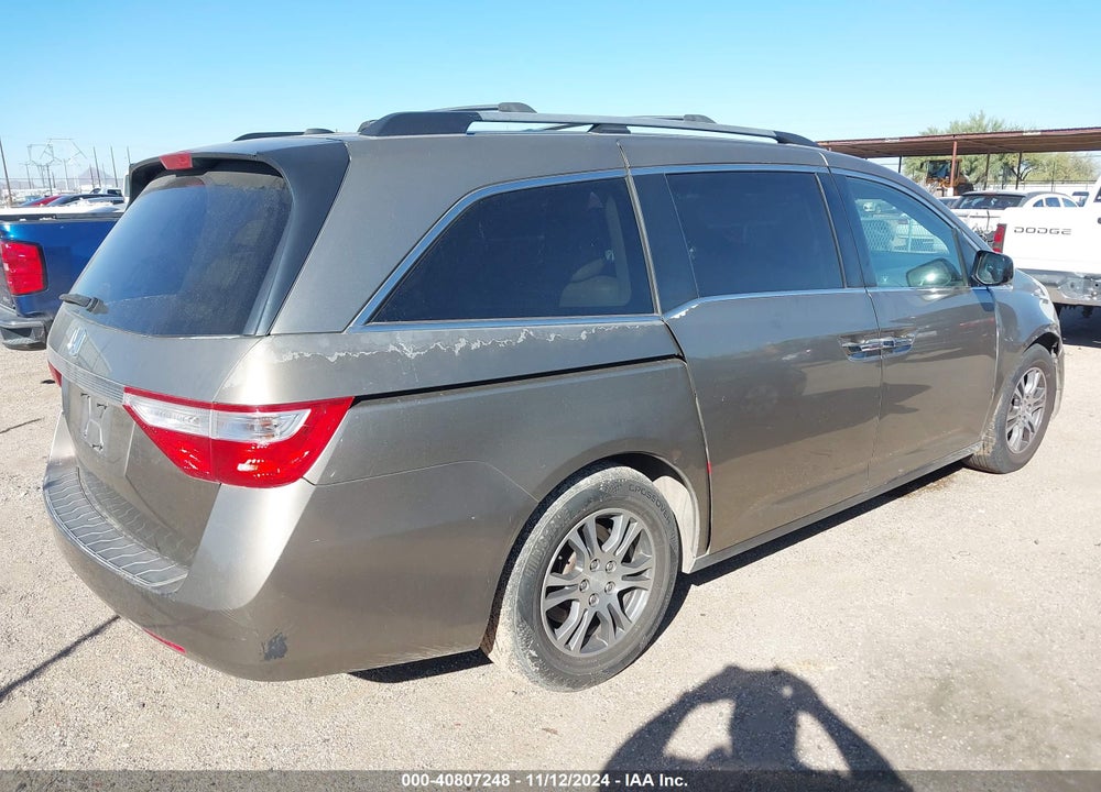 2011 HONDA ODYSSEY EX-L VIN: 5FNRL5H64BB034693