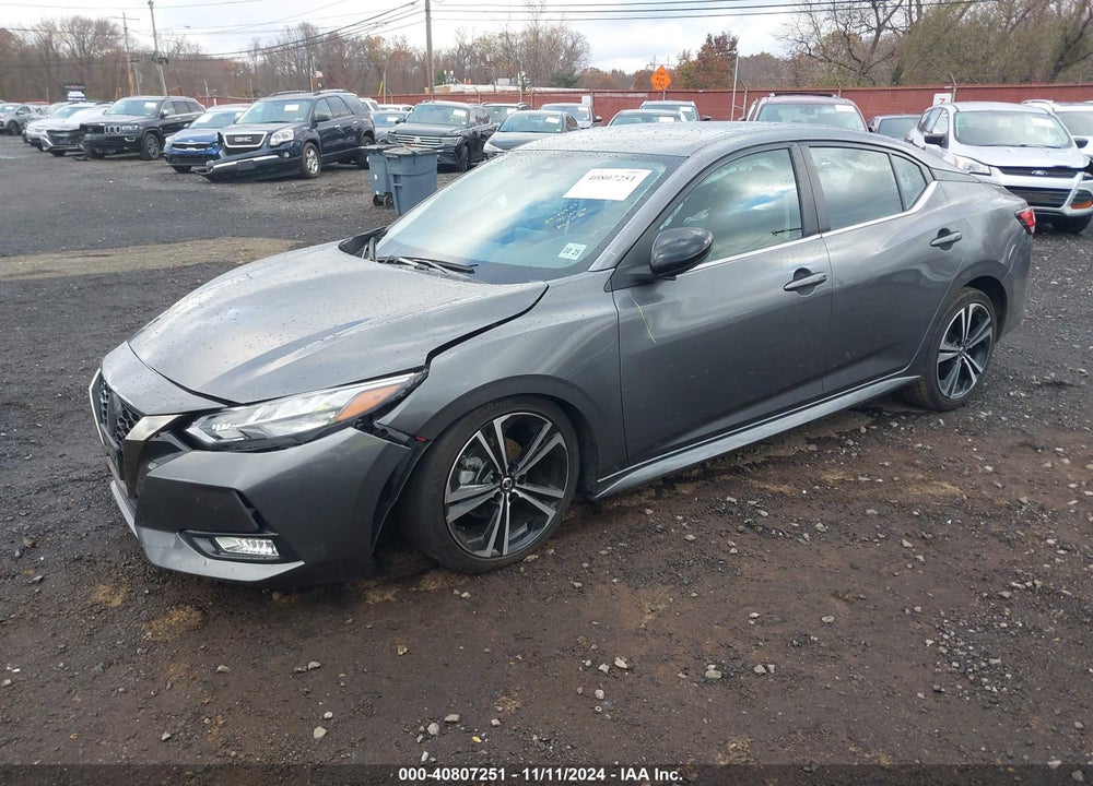 2020 NISSAN SENTRA SR XTRONIC CVT VIN: 3N1AB8DV7LY285148