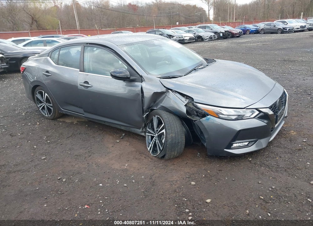 2020 NISSAN SENTRA SR XTRONIC CVT VIN: 3N1AB8DV7LY285148