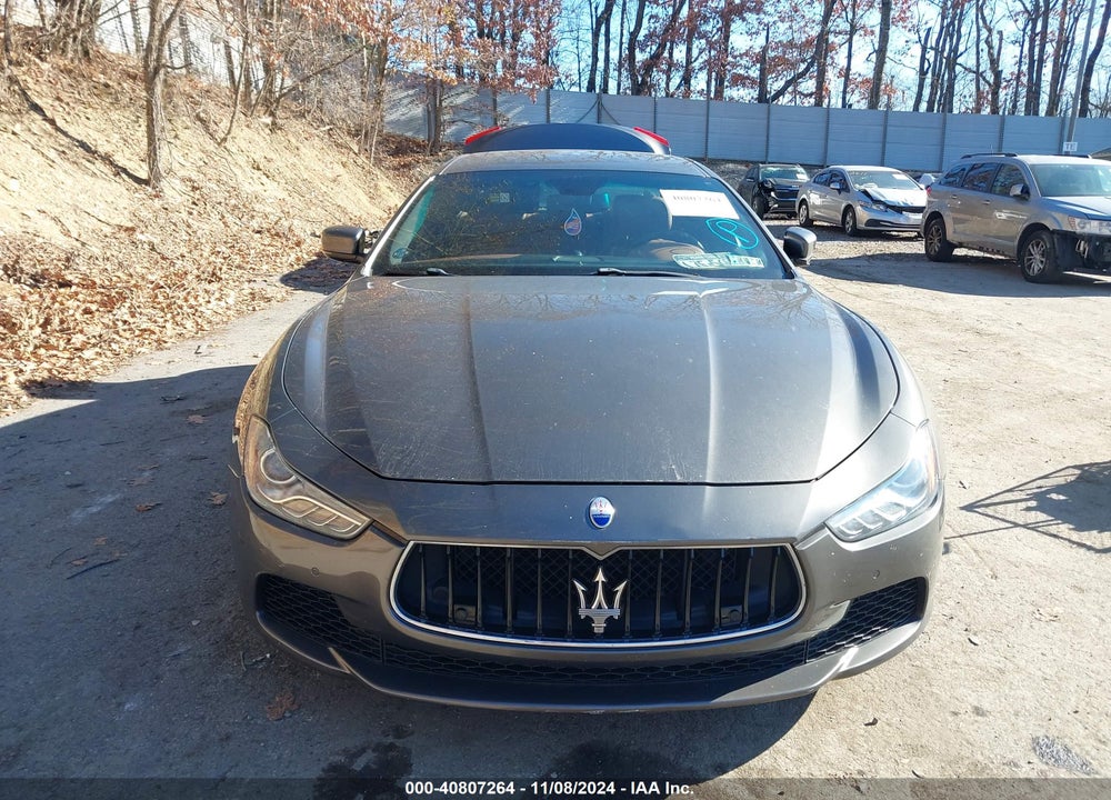 2015 MASERATI GHIBLI S Q4 VIN: ZAM57RTA3F1134512