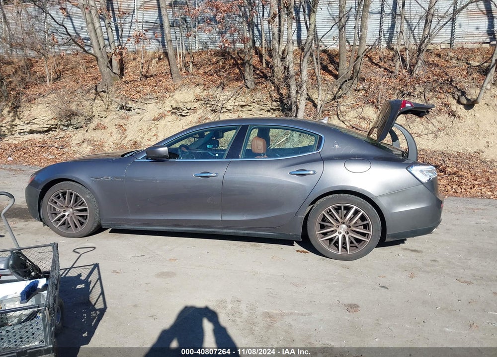 2015 MASERATI GHIBLI S Q4 VIN: ZAM57RTA3F1134512