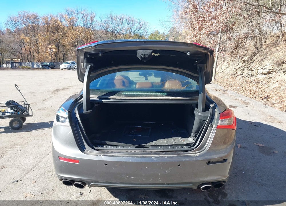 2015 MASERATI GHIBLI S Q4 VIN: ZAM57RTA3F1134512