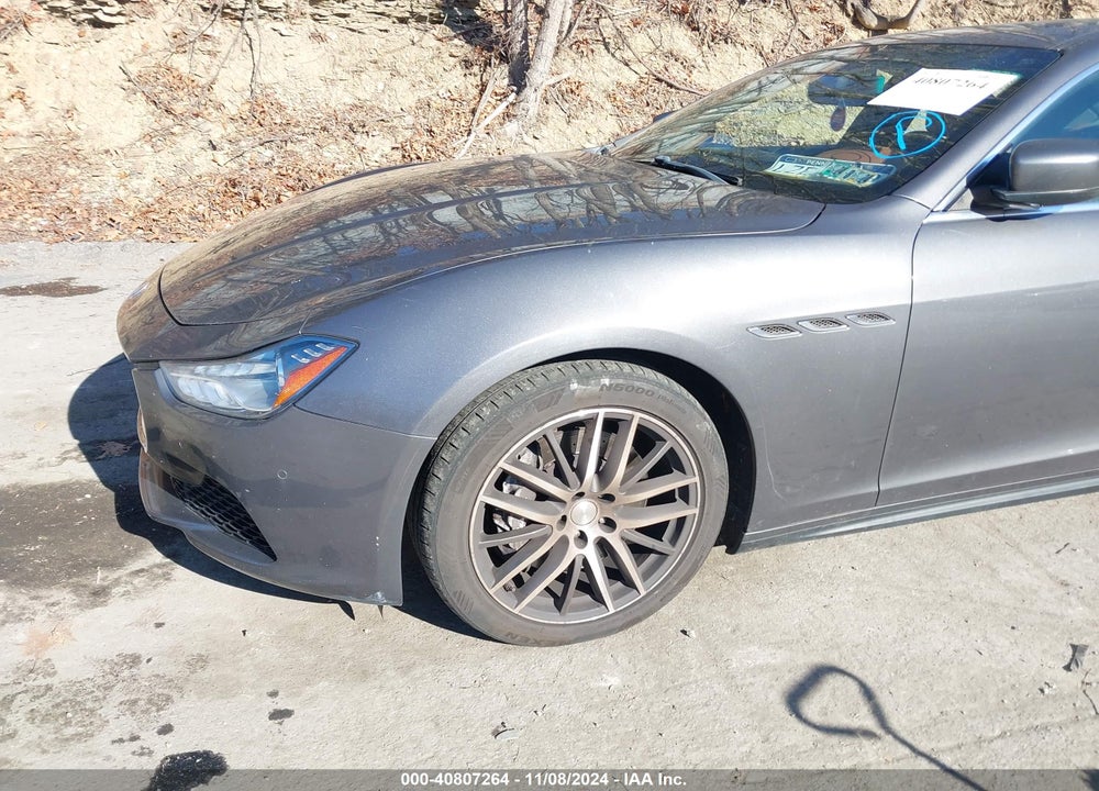 2015 MASERATI GHIBLI S Q4 VIN: ZAM57RTA3F1134512