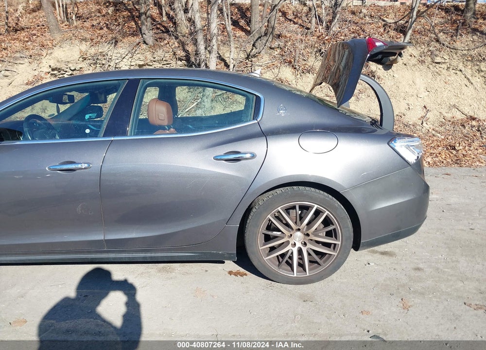 2015 MASERATI GHIBLI S Q4 VIN: ZAM57RTA3F1134512