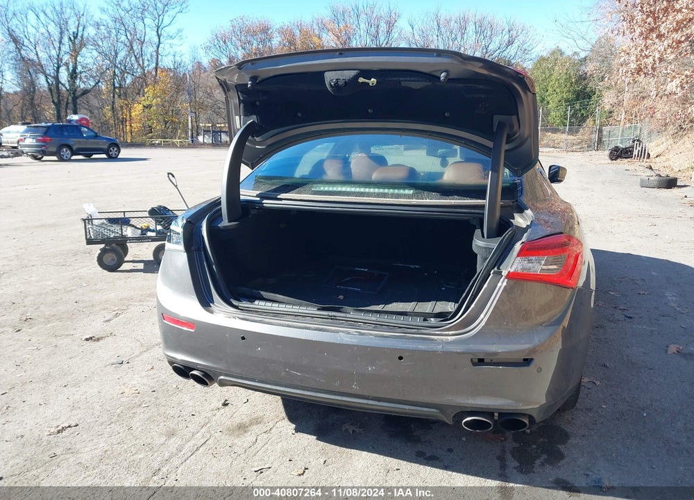 2015 MASERATI GHIBLI S Q4 VIN: ZAM57RTA3F1134512