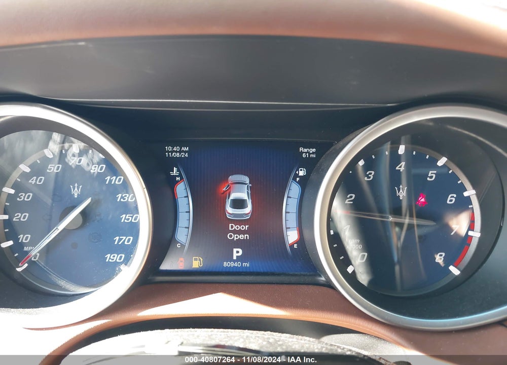 2015 MASERATI GHIBLI S Q4 VIN: ZAM57RTA3F1134512