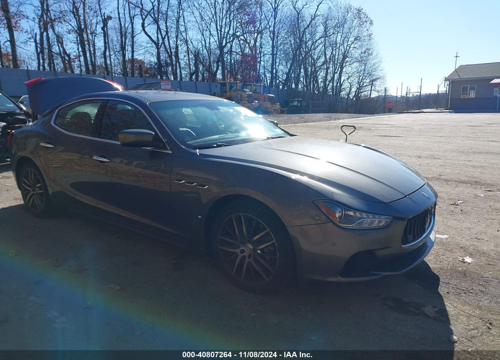 2015 MASERATI GHIBLI S Q4 VIN: ZAM57RTA3F1134512