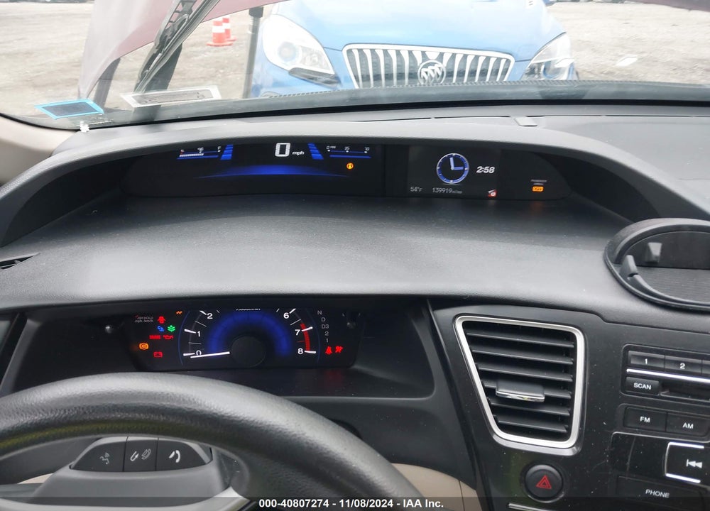 2013 HONDA CIVIC LX VIN: 2HGFB2F55DH600146