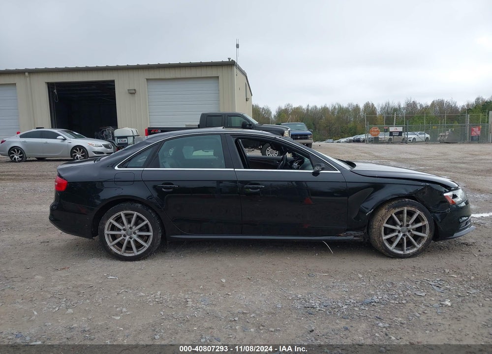 2014 AUDI A4 VIN: WAUEFAFL1EN013830