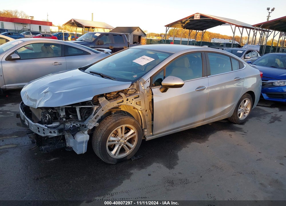 2018 CHEVROLET CRUZE LT AUTO VIN: 1G1BE5SM1J7198189